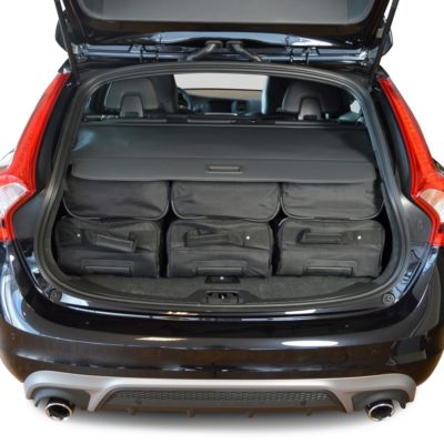 Pack de 6 sacs de voyage sur-mesure pour Volvo V60 I (de 2010 à 2018) - Gamme Classique