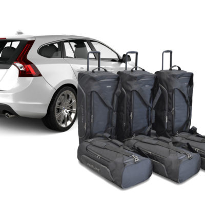 Pack de 6 sacs de voyage sur-mesure pour Volvo V60 I (de 2010 à 2018) - Gamme Pro.Line