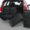 Pack de 6 sacs de voyage sur-mesure pour Volvo V70 (P26) (de 2000 à 2007) - Gamme Classique