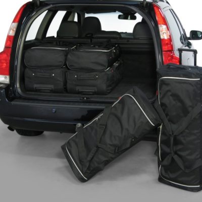 Pack de 6 sacs de voyage sur-mesure pour Volvo V70 (P26) (de 2000 à 2007) - Gamme Classique