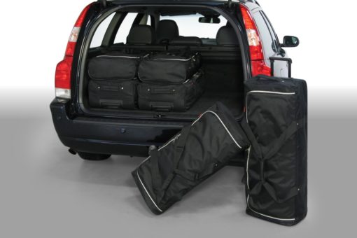 Pack de 6 sacs de voyage sur-mesure pour Volvo V70 (P26) (de 2000 à 2007) - Gamme Classique