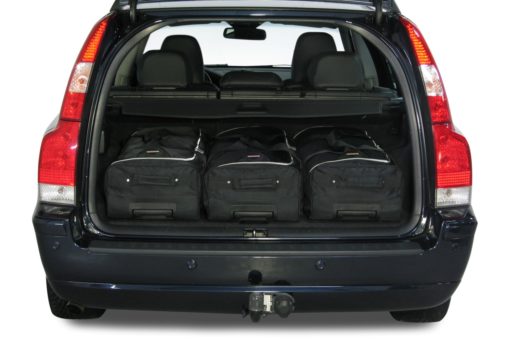 Pack de 6 sacs de voyage sur-mesure pour Volvo V70 (P26) (de 2000 à 2007) - Gamme Classique