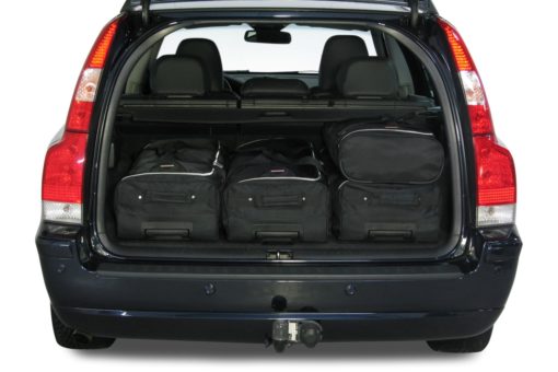 Pack de 6 sacs de voyage sur-mesure pour Volvo V70 (P26) (de 2000 à 2007) - Gamme Classique