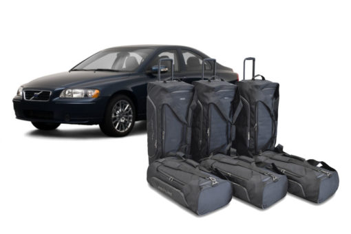 Pack de 6 sacs de voyage sur-mesure pour Volvo S60 I (de 2000 à 2010) - Gamme Pro.Line