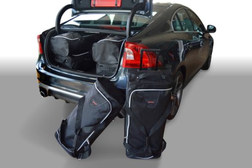 Pack de 6 sacs de voyage sur-mesure pour Volvo S60 II (de 2010 à 2018) - Gamme Classique