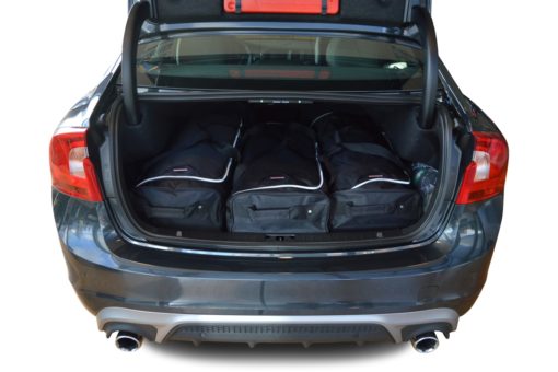 Pack de 6 sacs de voyage sur-mesure pour Volvo S60 II (de 2010 à 2018) - Gamme Classique