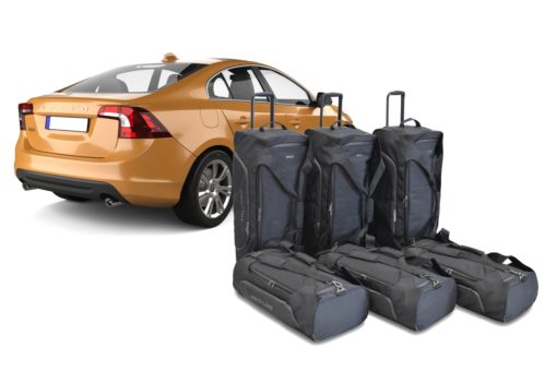 Pack de 6 sacs de voyage sur-mesure pour Volvo S60 II (de 2010 à 2018) - Gamme Pro.Line