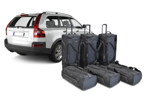 Pack de 6 sacs de voyage sur-mesure pour Volvo XC90 I (de 2002 à 2015) - Gamme Pro.Line