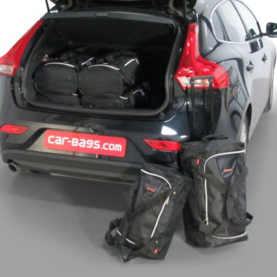 Pack de 6 sacs de voyage sur-mesure pour Volvo V40 (P1) (de 2012 à 2019) - Gamme Classique