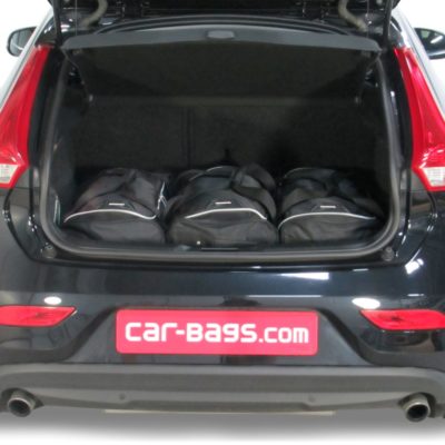 Pack de 6 sacs de voyage sur-mesure pour Volvo V40 (P1) (de 2012 à 2019) - Gamme Classique