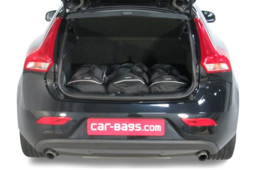 Pack de 6 sacs de voyage sur-mesure pour Volvo V40 (P1) (de 2012 à 2019) - Gamme Classique