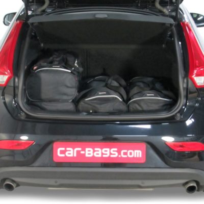 Pack de 6 sacs de voyage sur-mesure pour Volvo V40 (P1) (de 2012 à 2019) - Gamme Classique