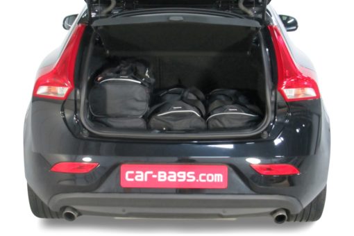 Pack de 6 sacs de voyage sur-mesure pour Volvo V40 (P1) (de 2012 à 2019) - Gamme Classique