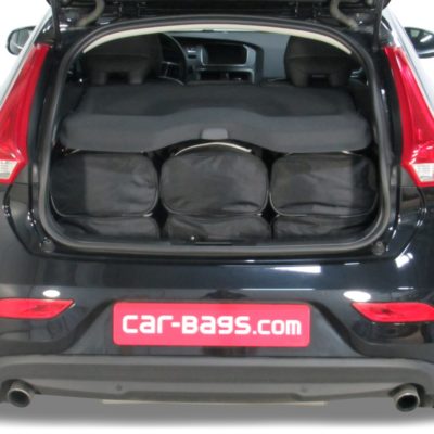 Pack de 6 sacs de voyage sur-mesure pour Volvo V40 (P1) (de 2012 à 2019) - Gamme Classique