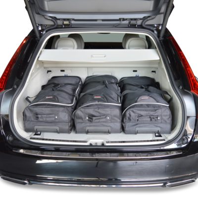 Pack de 6 sacs de voyage sur-mesure pour Volvo V90 II (depuis 2016) - Gamme Classique