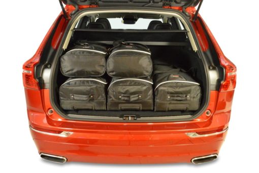 Pack de 6 sacs de voyage sur-mesure pour Volvo XC60 II (depuis 2017) - Gamme Classique