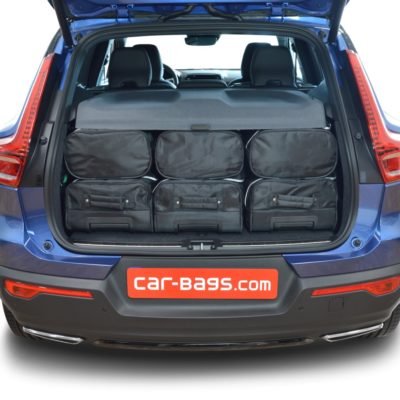 Pack de 6 sacs de voyage sur-mesure pour Volvo XC40 (depuis 2017) - Gamme Classique