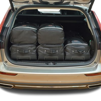 Pack de 6 sacs de voyage sur-mesure pour Volvo V60 II (depuis 2018) - Gamme Classique