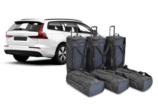 Pack de 6 sacs de voyage sur-mesure pour Volvo V60 II (depuis 2018) - Gamme Pro.Line