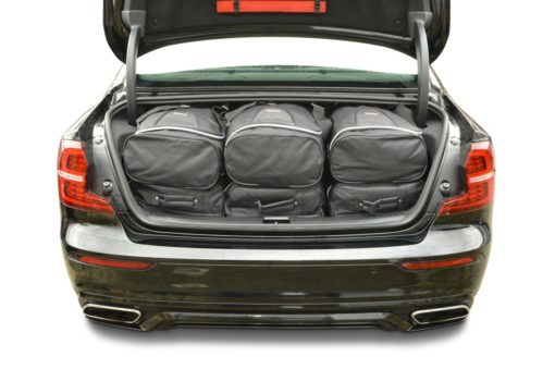 Pack de 6 sacs de voyage sur-mesure pour Volvo S60 III (depuis 2018) - Gamme Classique