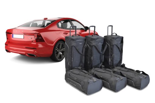 Pack de 6 sacs de voyage sur-mesure pour Volvo S60 III (depuis 2018) - Gamme Pro.Line