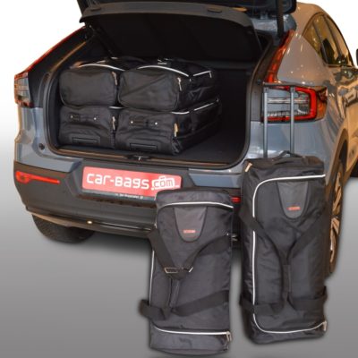 Pack de 6 sacs de voyage sur-mesure pour Volvo C40 (depuis 2021) - Gamme Classique