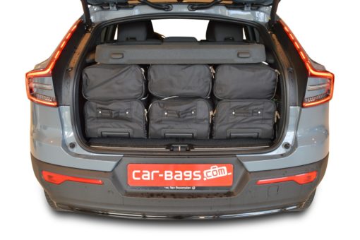 Pack de 6 sacs de voyage sur-mesure pour Volvo C40 (depuis 2021) - Gamme Classique